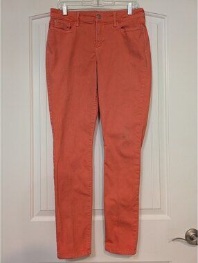 NYDJ Jeans Size 10 Coral Denim – Alpine Ivory